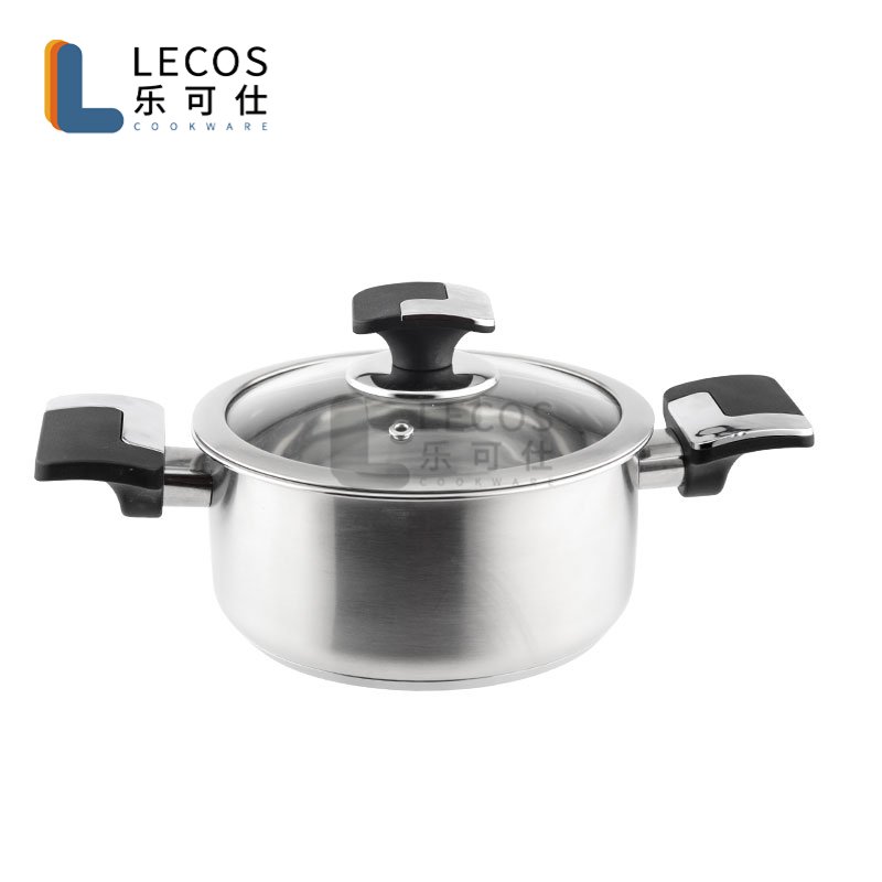 6pcs Custom Popular Design Pots and Pans Sets Multifunction Cooking Induction Base Cookware Set