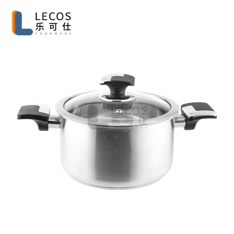 6pcs Custom Popular Design Pots and Pans Sets Multifunction Cooking Induction Base Cookware Set