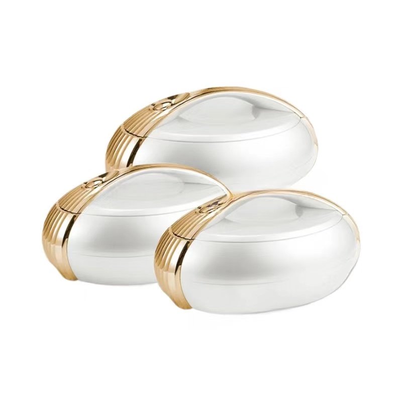 Bar Hotel ABS+Stainless Steel luxury food warmer set 4L+5L+6L food warmer set casserole
