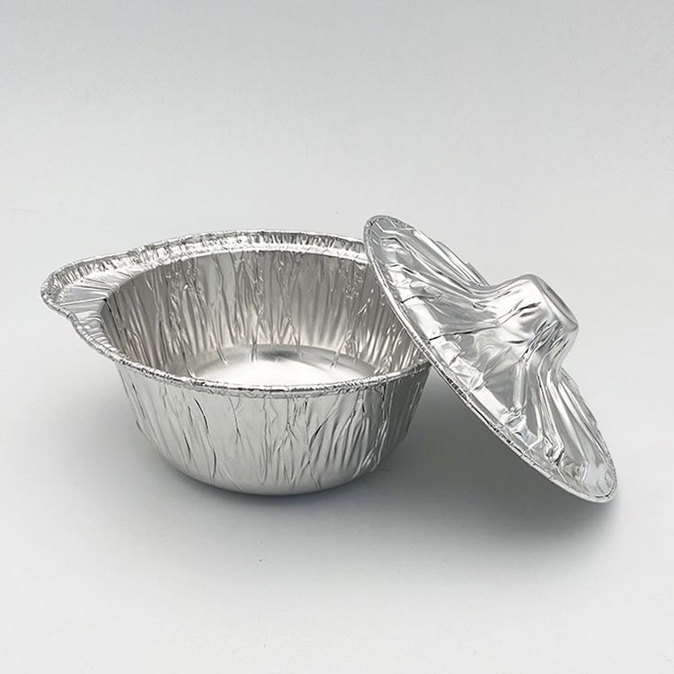 Disposable Aluminum Cooking Pots With Cover Costume Factory Hot Sale Full Size Foil Steam Pan