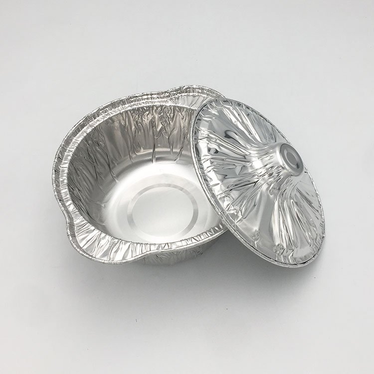 Disposable Aluminum Cooking Pots With Cover Costume Factory Hot Sale Full Size Foil Steam Pan