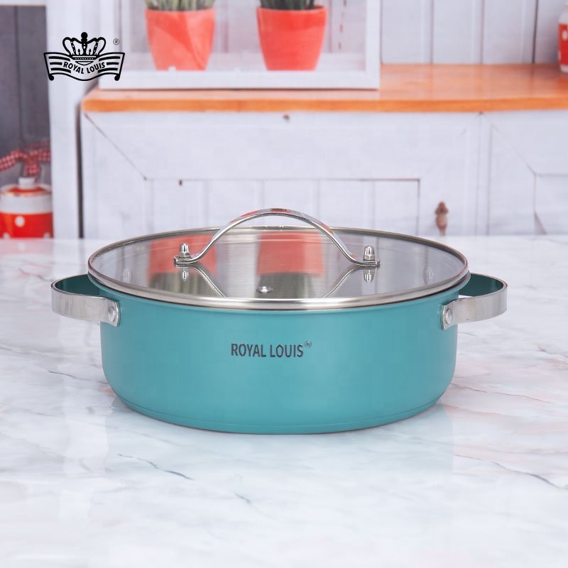 3pcs 2024 cooking pot set stainless steel caserole cooking pots non-stick cookware kitchenware utensil cooking pot cookware set