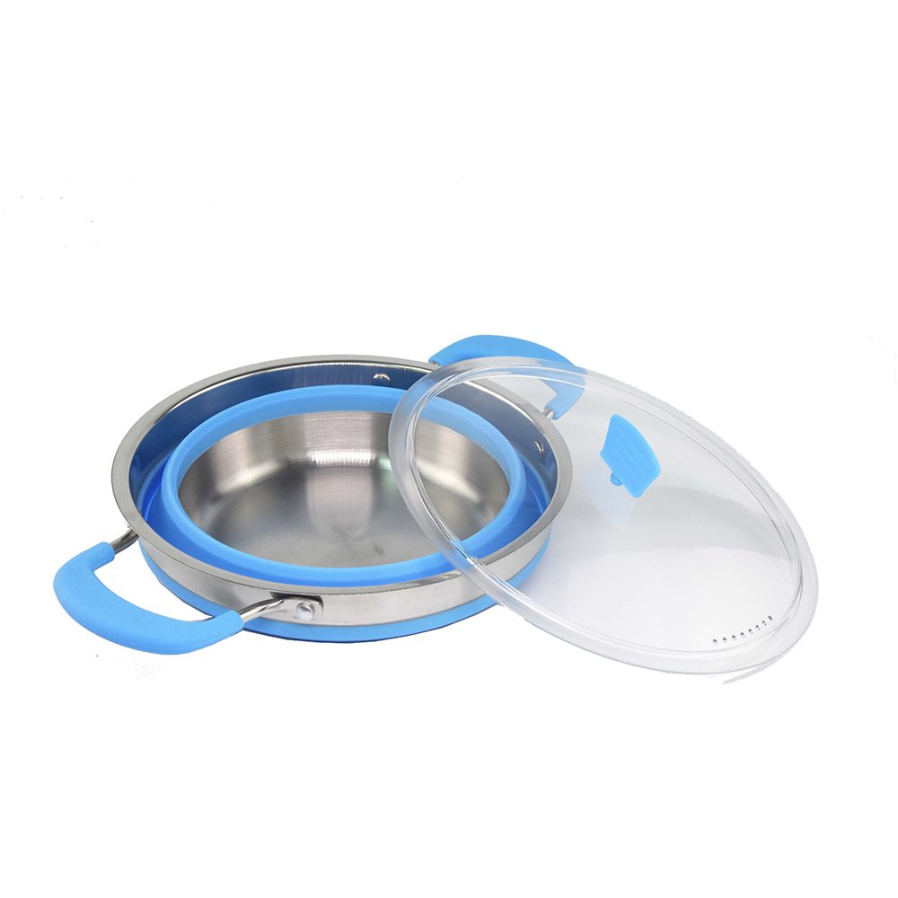 Superior Quality Certificated Camping Cookware Pot Set Camping Pot Silicon Hot Pot For Outdoor