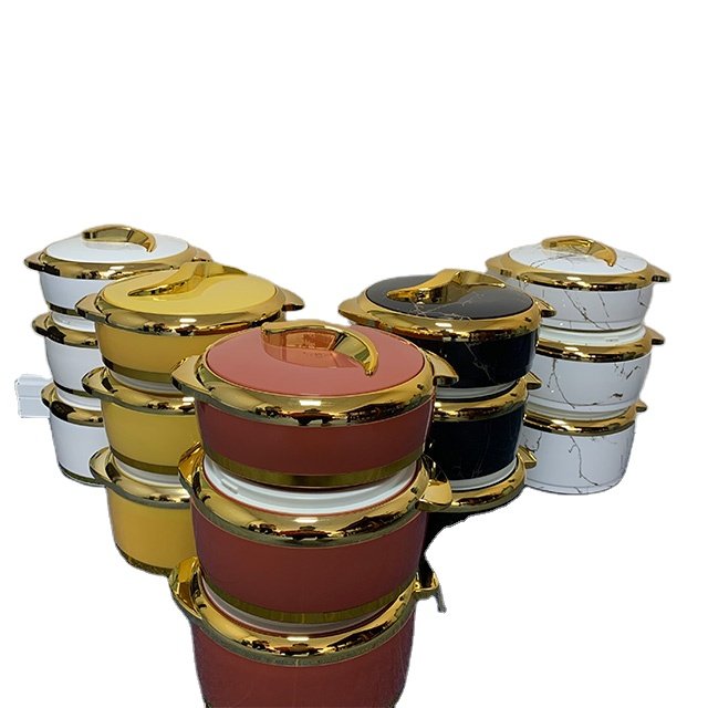 China hot pot restaurant equipment hot pot casserole set with logo printing
