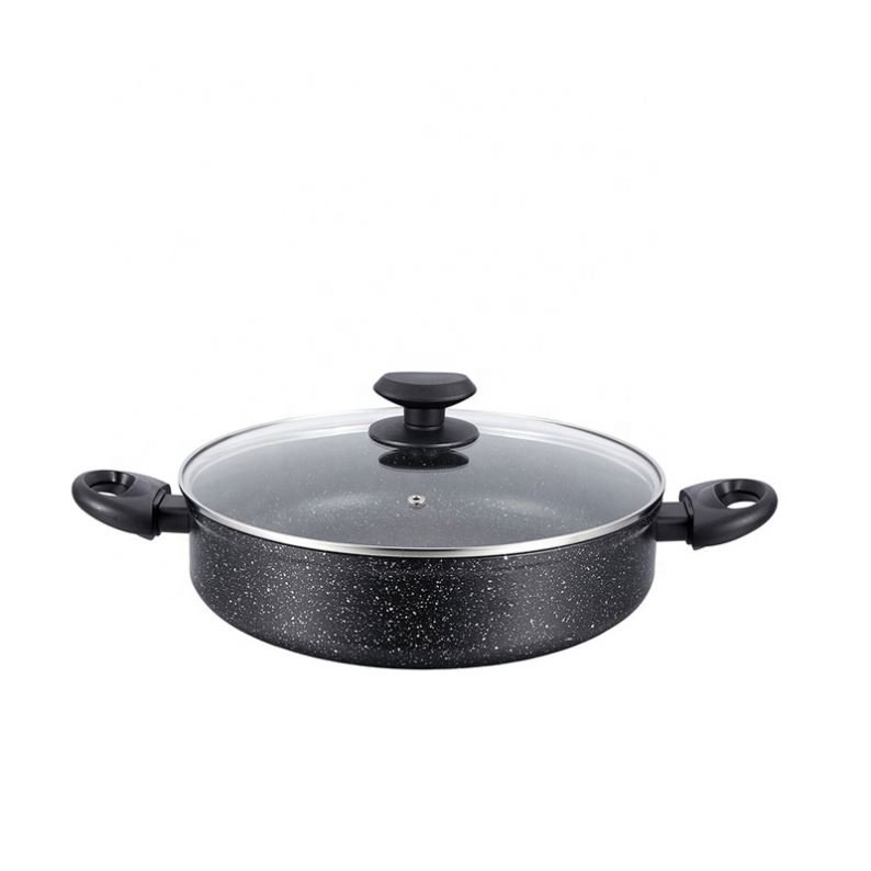 China Wholesalers Forged Aluminum Nonstick Coating Cookware Sets with Bakelite Handle