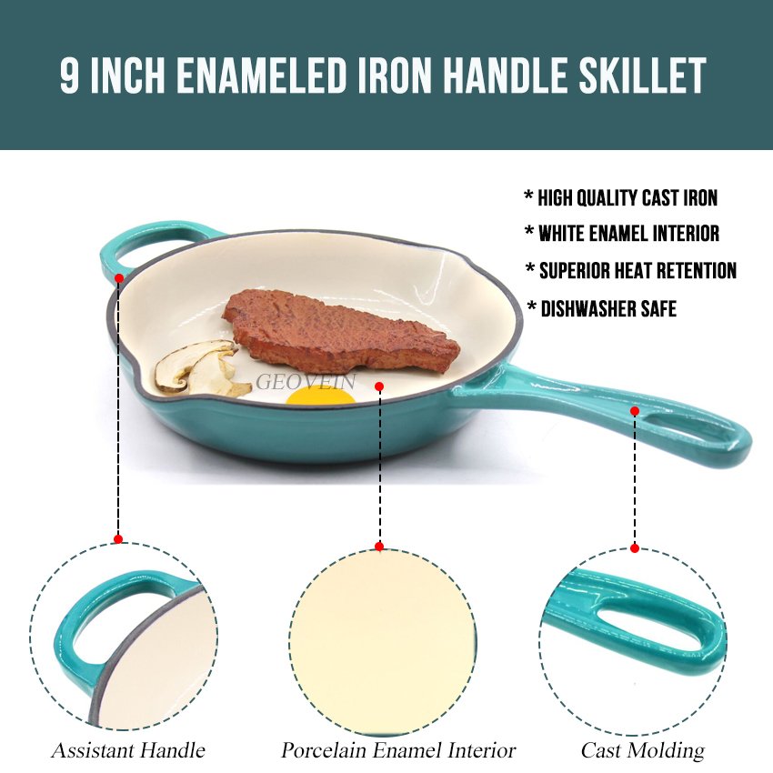 New Arrival Good Price Enameled Cast Iron Cookware Set