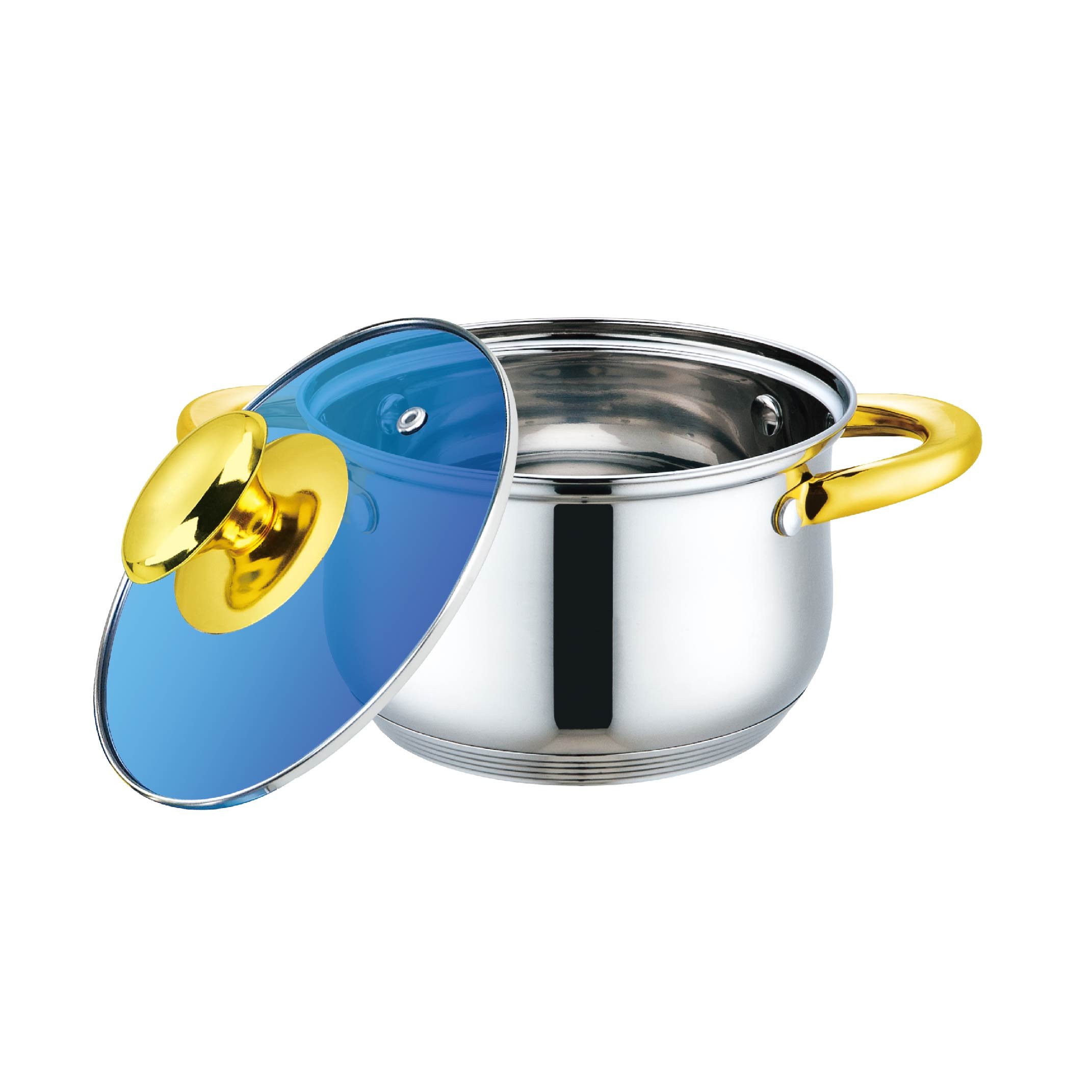 Non-stick Cookware Sets Casserole Induction Cooking Pot Set Nonstick Cookware Stainless Steel Set
