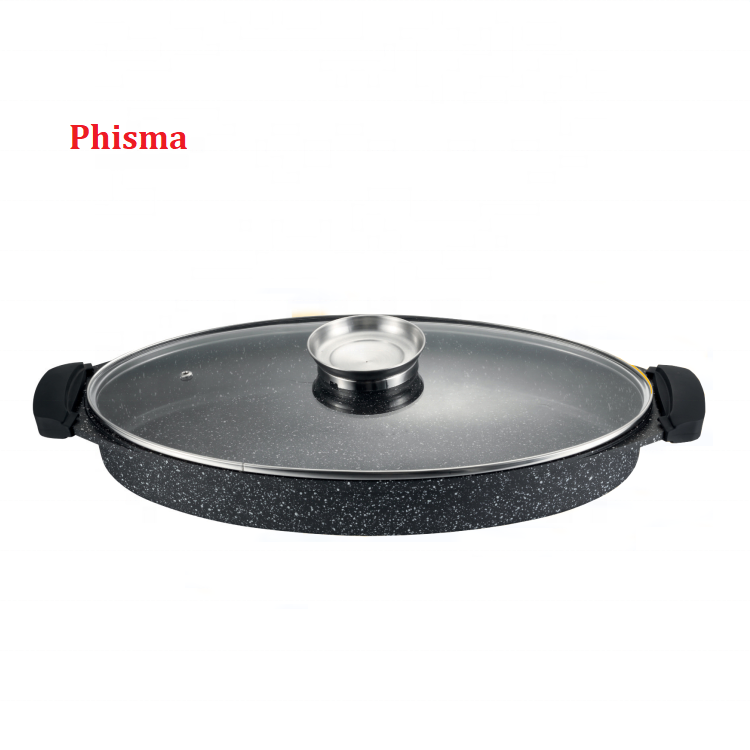 Aluminium Non Stick Oval Roaster For Fat Free Cooking Eco-friendly Coating Kitchen Tools