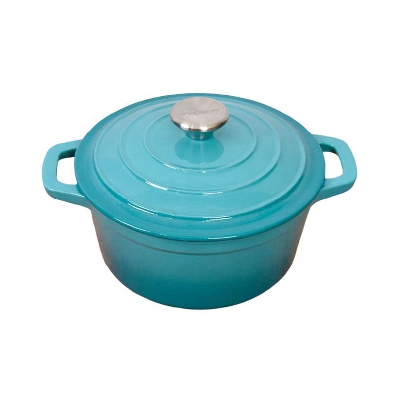 Hot sale modern kitchenware enameled cast iron dutch oven/enamel cast iron cookware set cast iron pan set/cast iron cooking pot