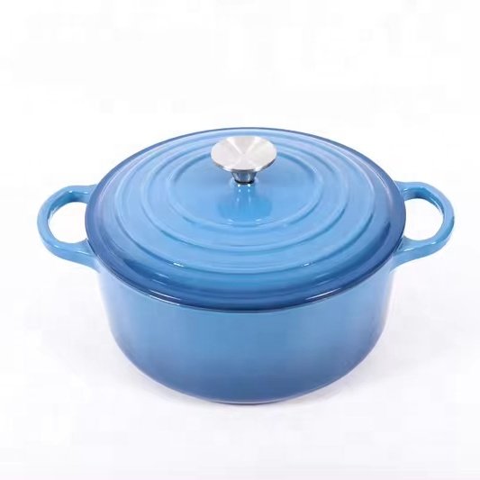 Hot sale modern kitchenware enameled cast iron dutch oven/enamel cast iron cookware set cast iron pan set/cast iron cooking pot