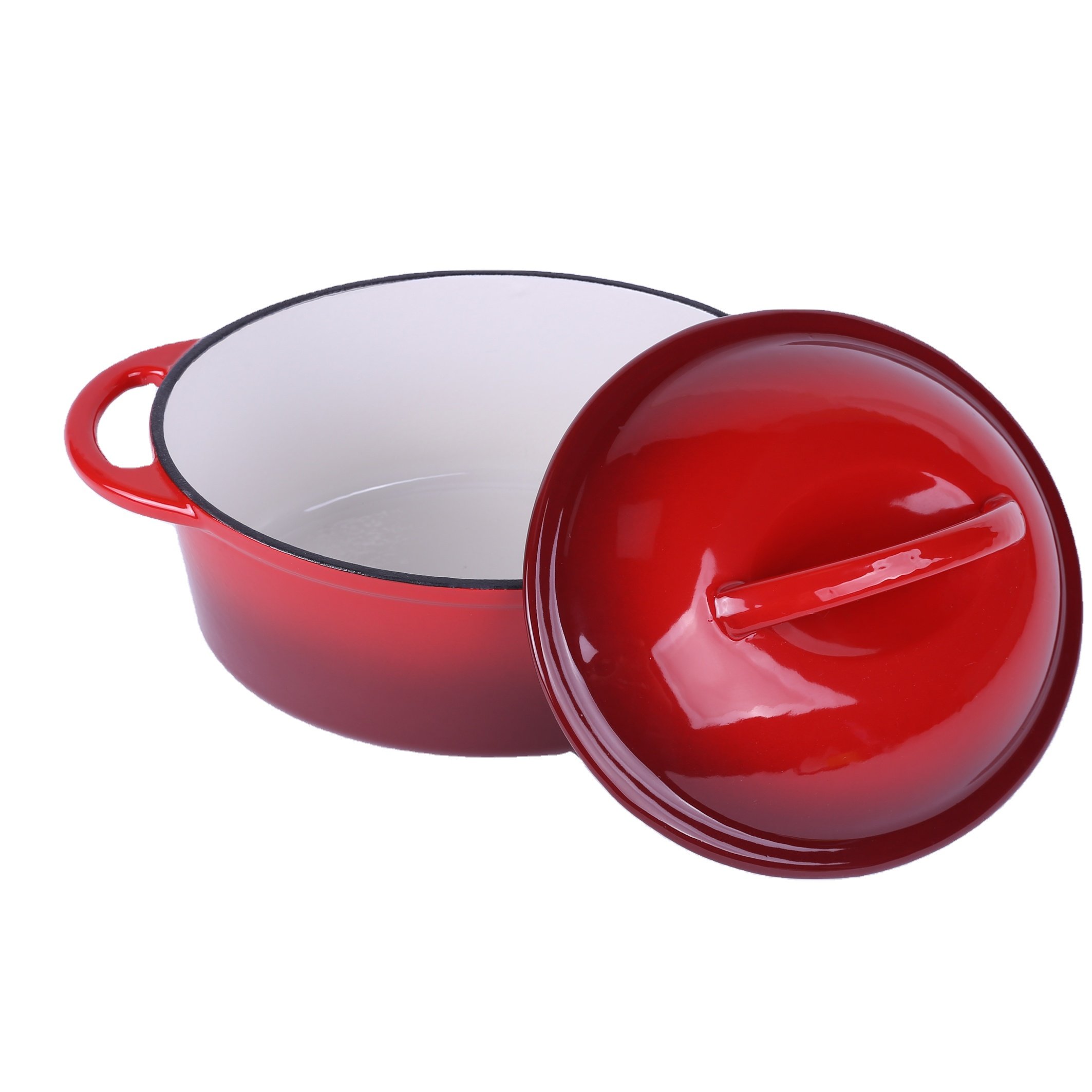 Wholesale High Quality Non Stick Enamel Cast Iron Casserole For Cast Iron Cookware Set