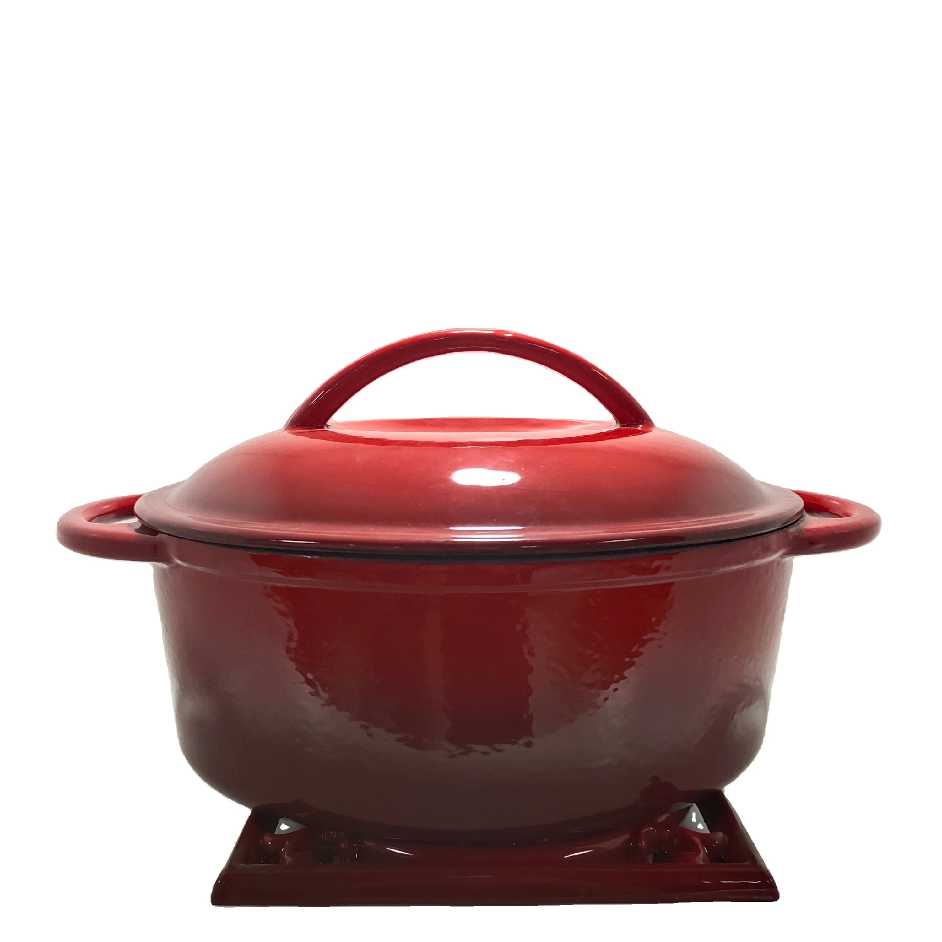 Wholesale High Quality Non Stick Enamel Cast Iron Casserole For Cast Iron Cookware Set
