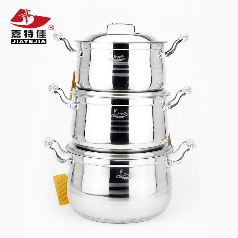 6 pcs stainless steel kitchen accessories stainless steel cooking cookware set