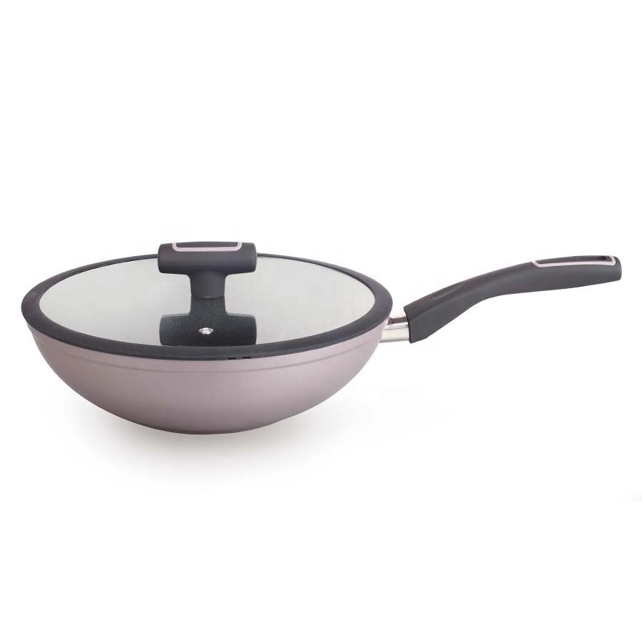 Hot Sale Nonstick Aluminum Induction milk fry pan pot non stick Cook Kitchen Wares 10 Pcs Cookware Set