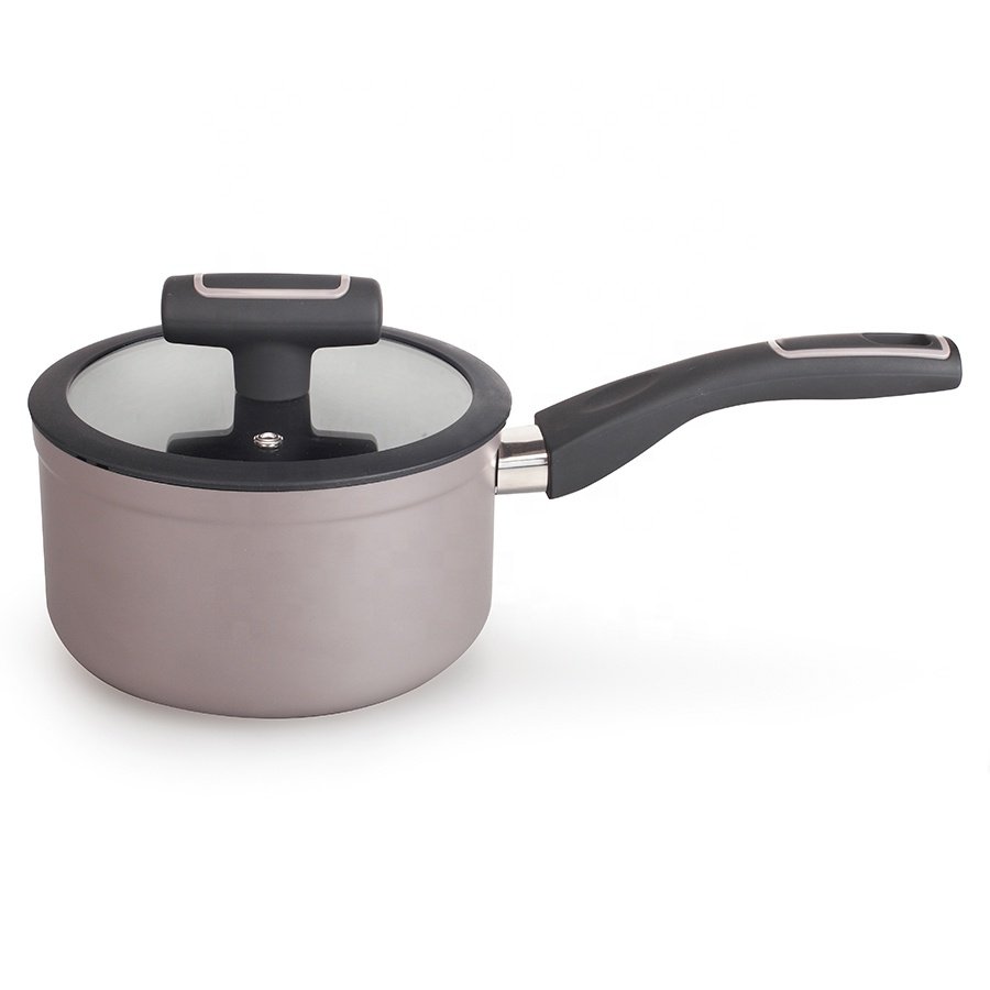 Hot Sale Nonstick Aluminum Induction milk fry pan pot non stick Cook Kitchen Wares 10 Pcs Cookware Set