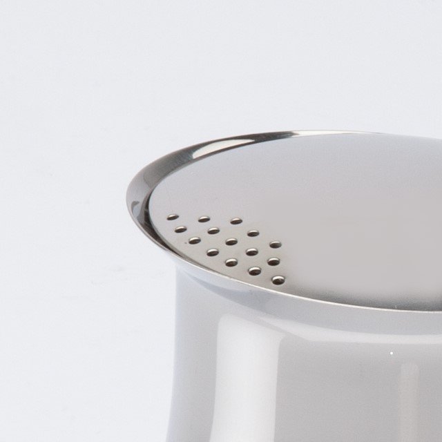 Italian Origin Eco-Friendly 4 Cup Stainless Steel Tea Pot Women's Holes Lid Coffee Hot Water Kitchen Utensils Pans Cooking Set