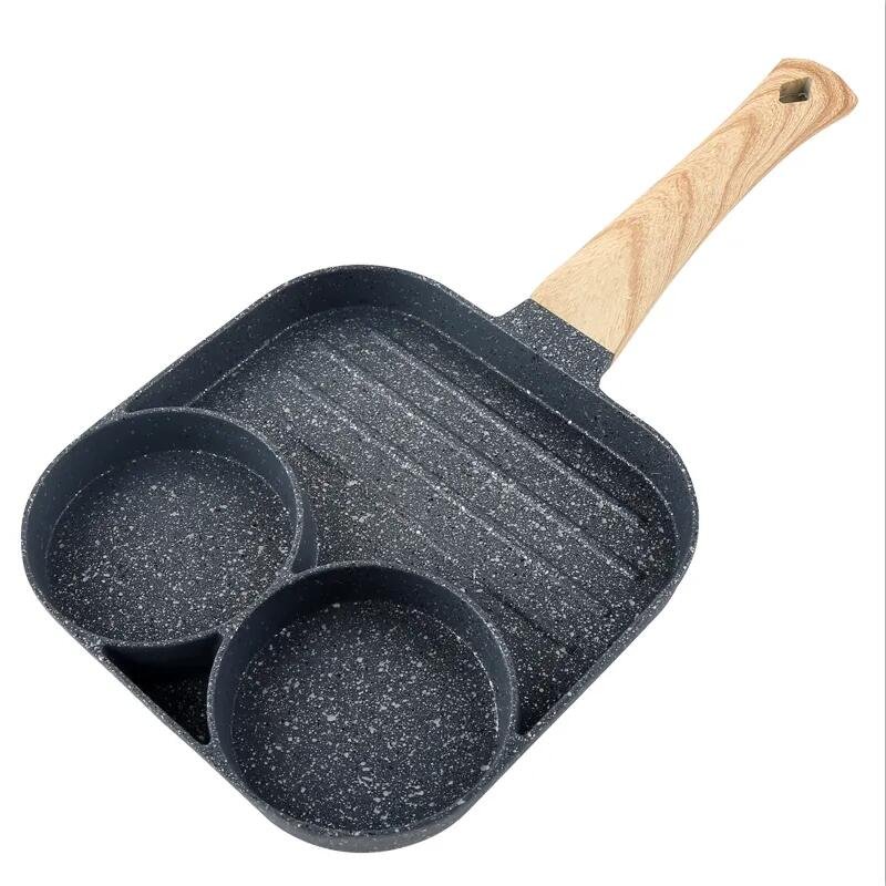 Hot selling 4 Hole 2 Hole dessini cookware set Nordic Flat Bottom Cooker