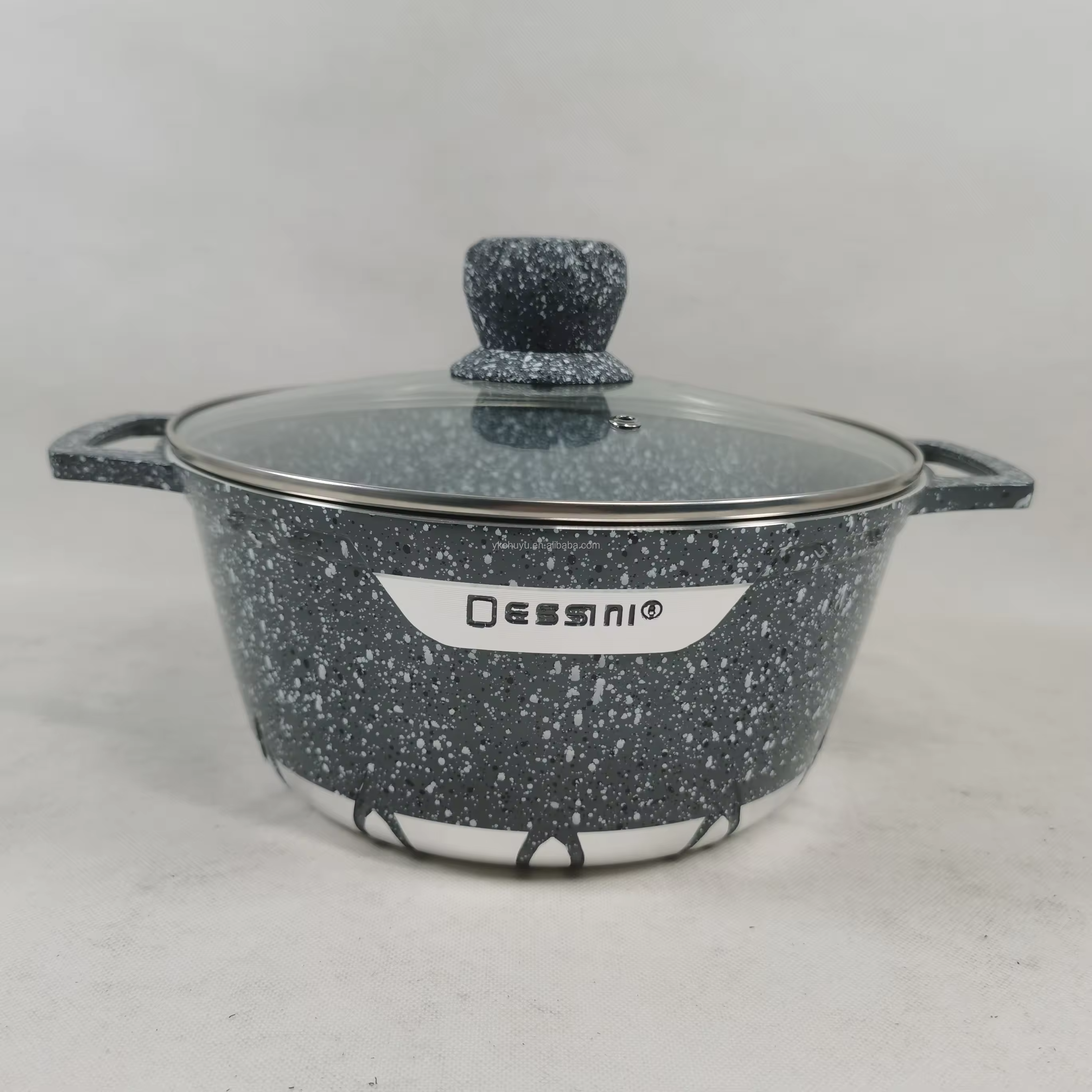 Cookware Sets High Quality 10PCS Aluminium Heavy Granite Non Stick Cookware Set