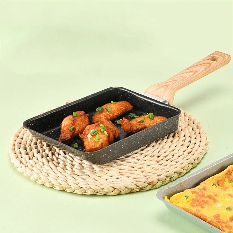 Home Kitchen Fried Egg Pot Food Grade Nonstick Frying Pan,Iron Pots For Cooking Set