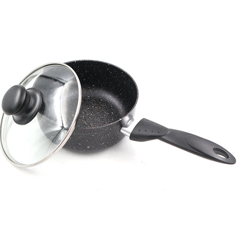 7PCS Sauce Pot Milk Pot and Fryer Cookware Set Aluminum Induction Cooker Metal Customized Logo Color Box Europe Aluminum Alloy