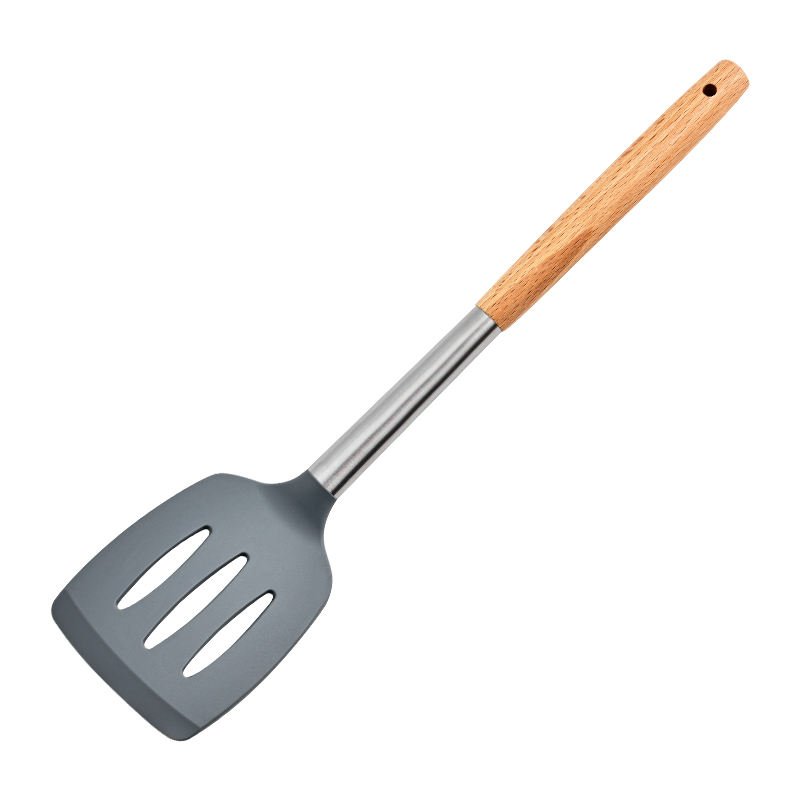 Classic Design Food Grade Silicone Kitchen Cooking Tools Spatula Spoon Cookware Sets