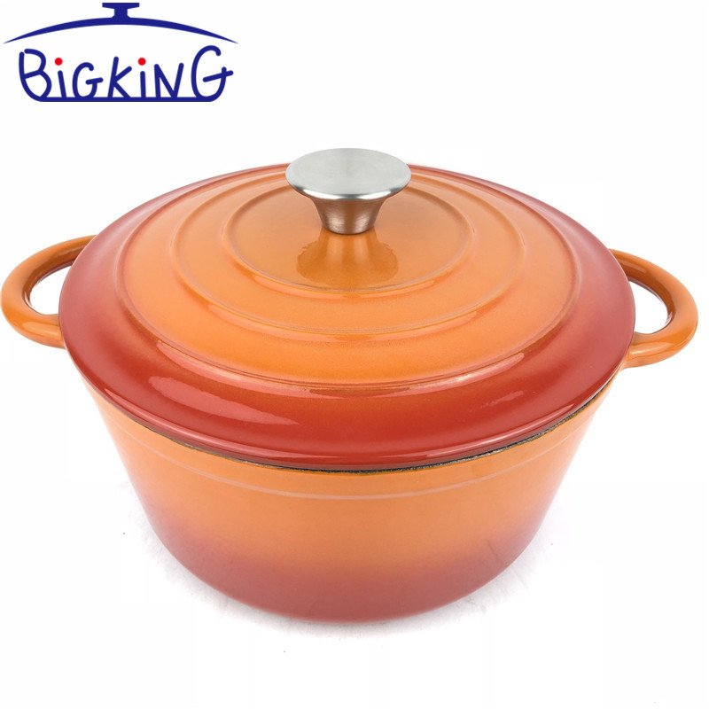 2021 NEW DESIGN Christmas Gift Cast Iron Cookware Sets Cast iron Enamel Casserole