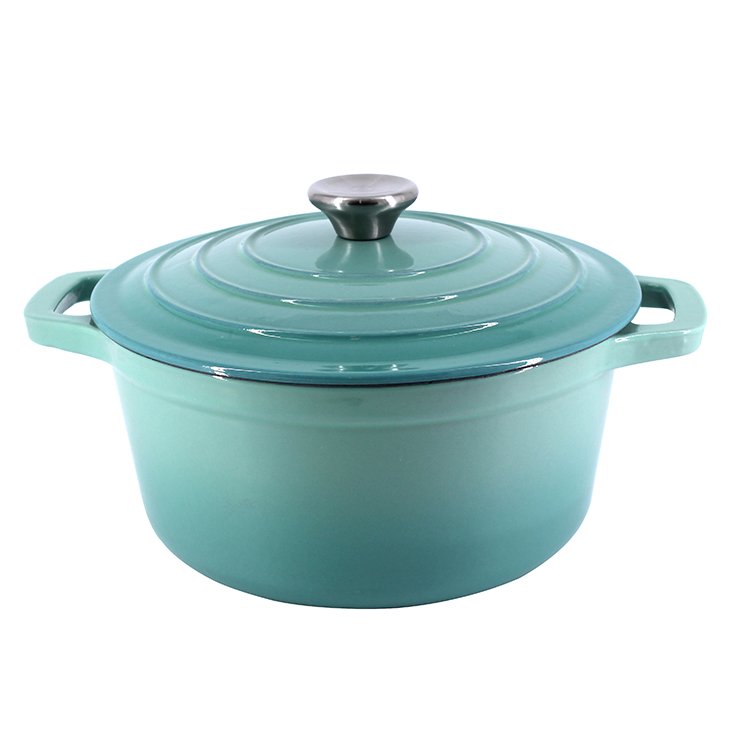 Factory Directly Nonstick Induction Camping Casserole Pan Sets Cookware Cast Iron Casserole Pot