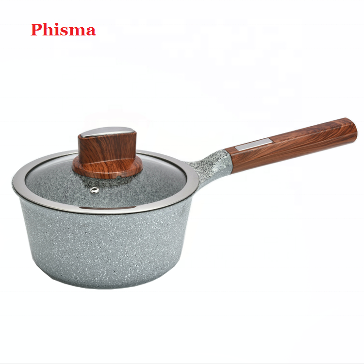 Phisma Best Selling Wholesale 11 Pcs Induction Aluminum Cooking Pot Cookware Sets Granite Coating