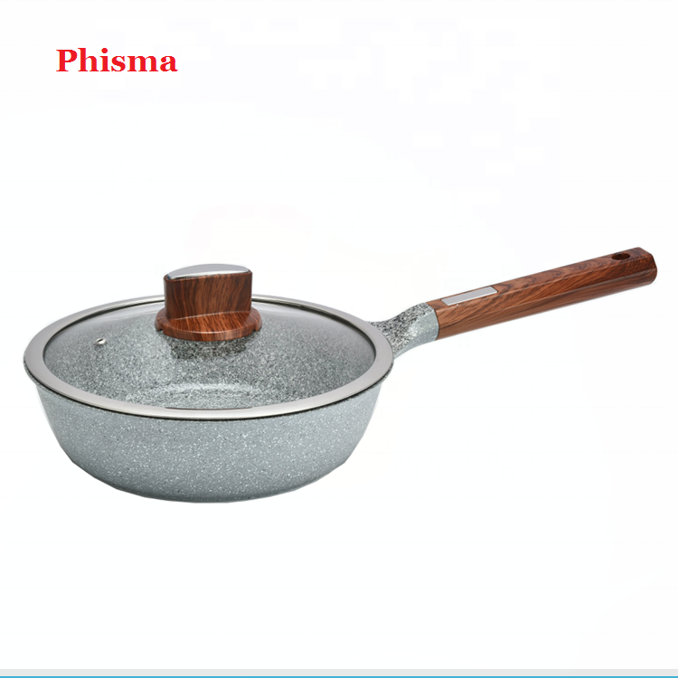Phisma Best Selling Wholesale 11 Pcs Induction Aluminum Cooking Pot Cookware Sets Granite Coating