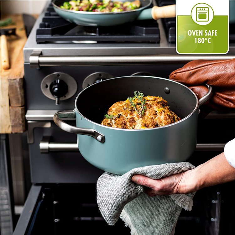 13pcs Non Stick Induction Cookware Set Toxin Free Korean Ceramic Pots and Pans