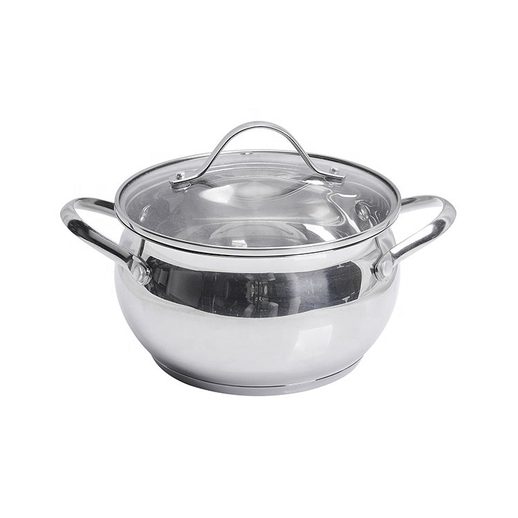 Multifunction 12-Pieces Stainless Steel Cookware Set Cooking Pot With Cookware Set