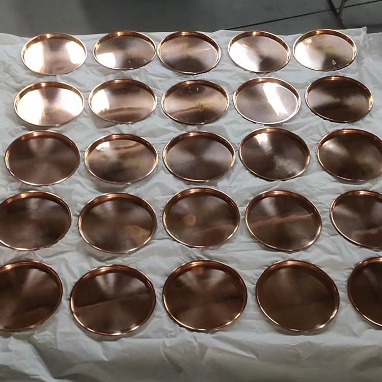 10Pcs 3ply copper clad body cookware induction pots and pan set for home kitchen cooking