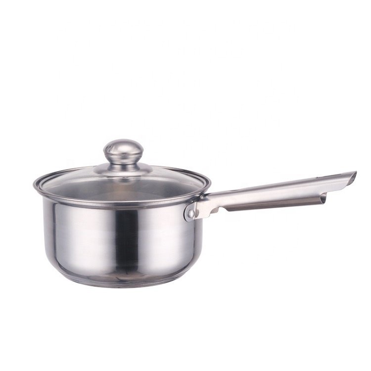Factory Price Kitchenware 12Pcs Stainless Steel Kitchen Cooking Pans And Pots Stockpot Frying Pan Cookware Set