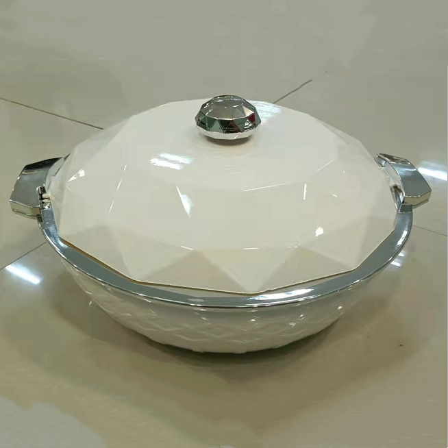 African Style Ceramic Coating Cookware Insulated Food Warmer Stoneware Casserole Clay Cooking Pot