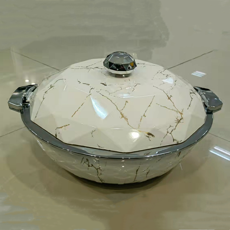 African Style Ceramic Coating Cookware Insulated Food Warmer Stoneware Casserole Clay Cooking Pot
