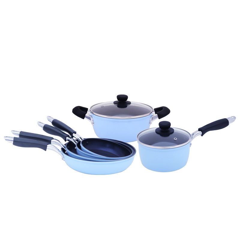 Pressed Cookware Sets Non Stick Pots Sets Non Stick Casserole Cooking Pot
