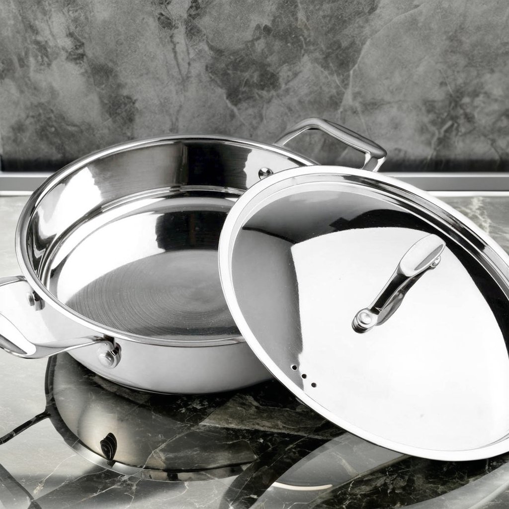 Luxury Modern Non-Stick Induction Bottom Cookware Set Stone Material Home Use Includes Casserole Frypan Wholesale 5pcs