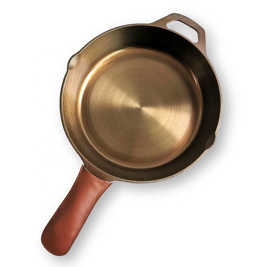 Customized Cookware Smooth Cast Iron Dutch Oven Set Polish
