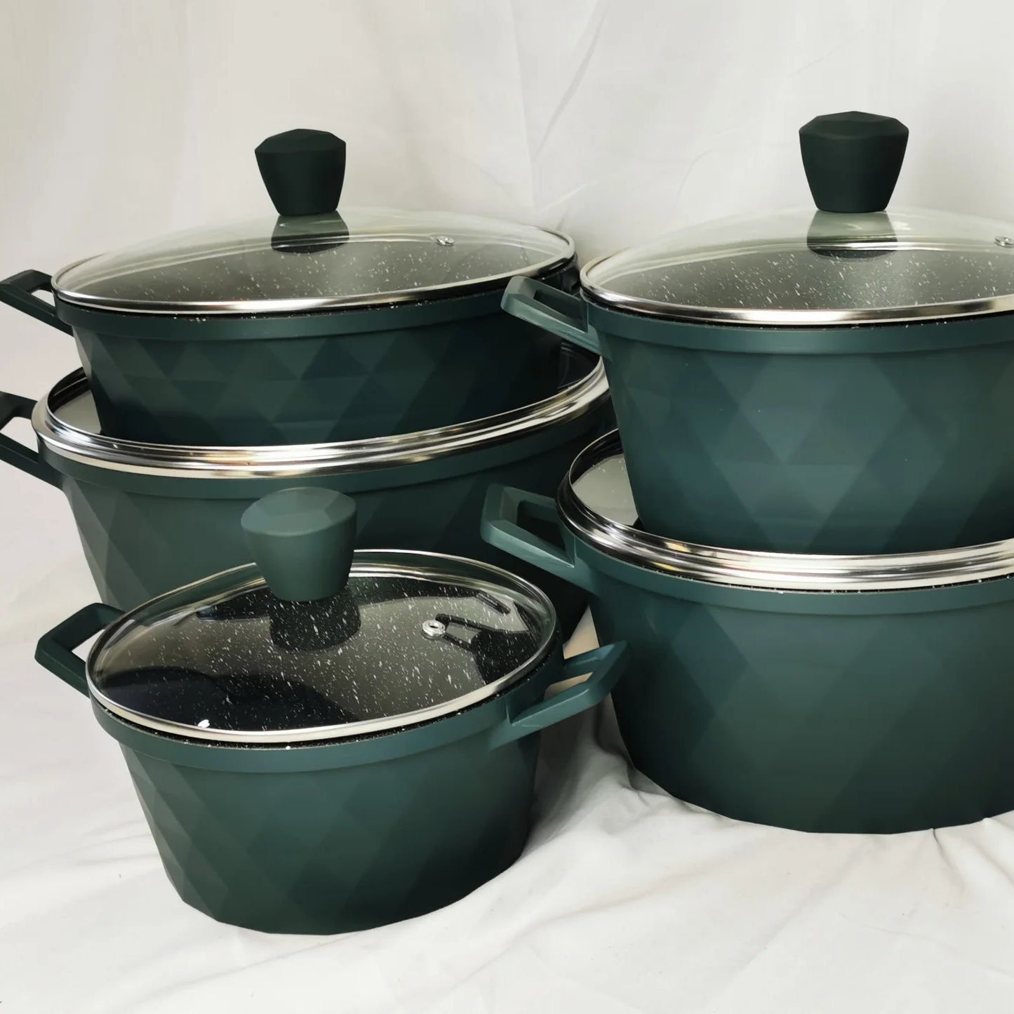 Kitchenware Cookware Sets Non-stick Coating Aluminum Pan Frying Pan Cookware Sets Soup Pot