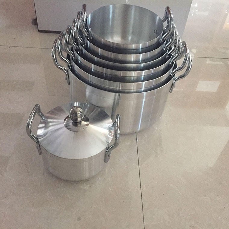 14 PCS Hot Sell Kitchen Cheap Price Aluminum Casserole Pots Sets Cooking Cookware Sets Thickened High Quality