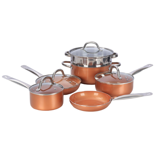 ot selling kitchen housewares iron non stick kitchen pots cookware sets pots and pans sets