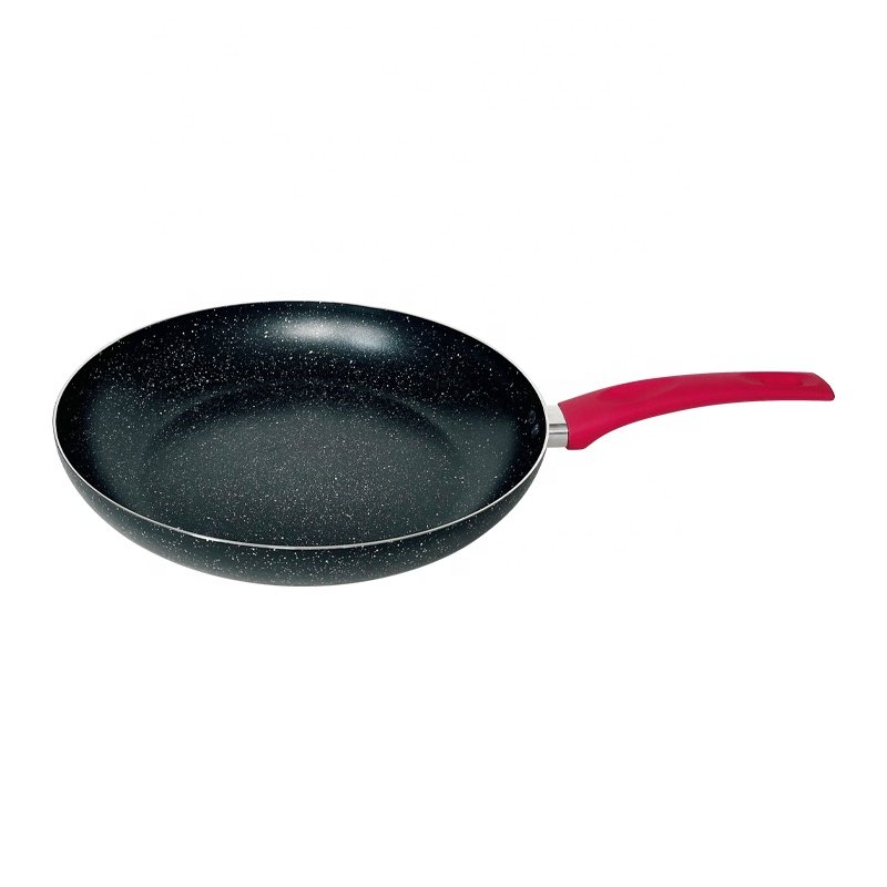OEM Factory Soft Glue Handle Cooker Soup Pot Popular Non Stick Aluminum Cookware Sets Cookware