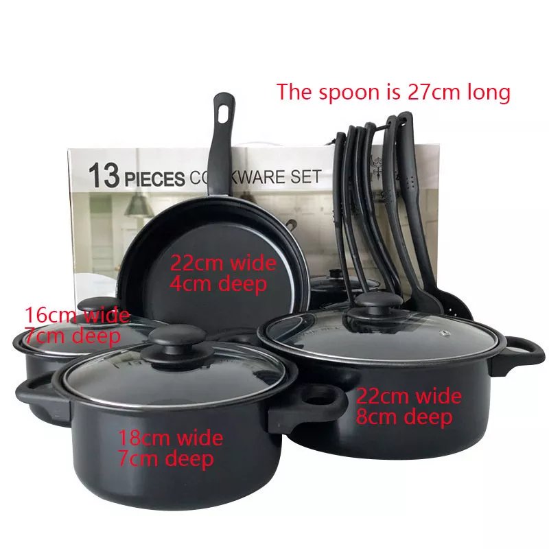 Factory Made Kitchen Cookware Sets Nonstick Frying Pan