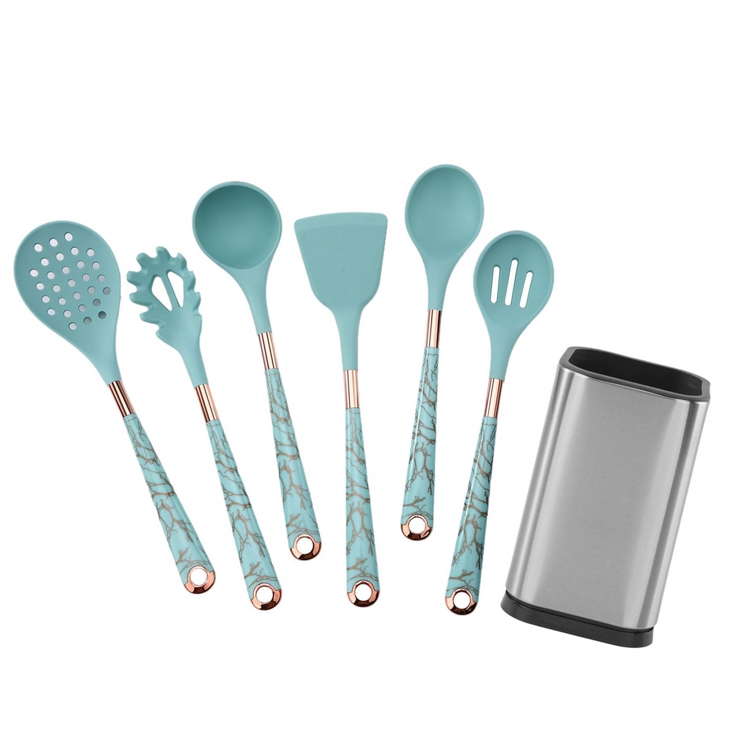 19 Cookware Sets Piece Set-13Pcs Cookware Setse New Arrival Cooking Tool Sets Holder Silicone Kitchen Cookware Setss Set