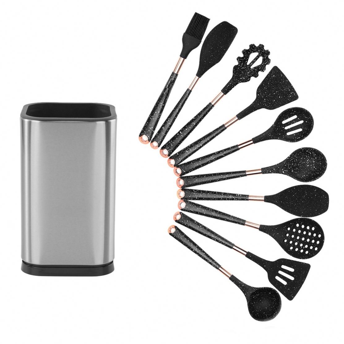 19 Cookware Sets Piece Set-13Pcs Cookware Setse New Arrival Cooking Tool Sets Holder Silicone Kitchen Cookware Setss Set