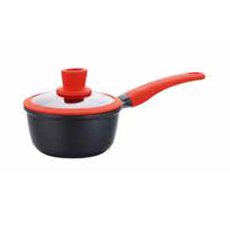 Wok and casserole set with pans and pots cookware for home kitchen cooking and soup pot aluminum