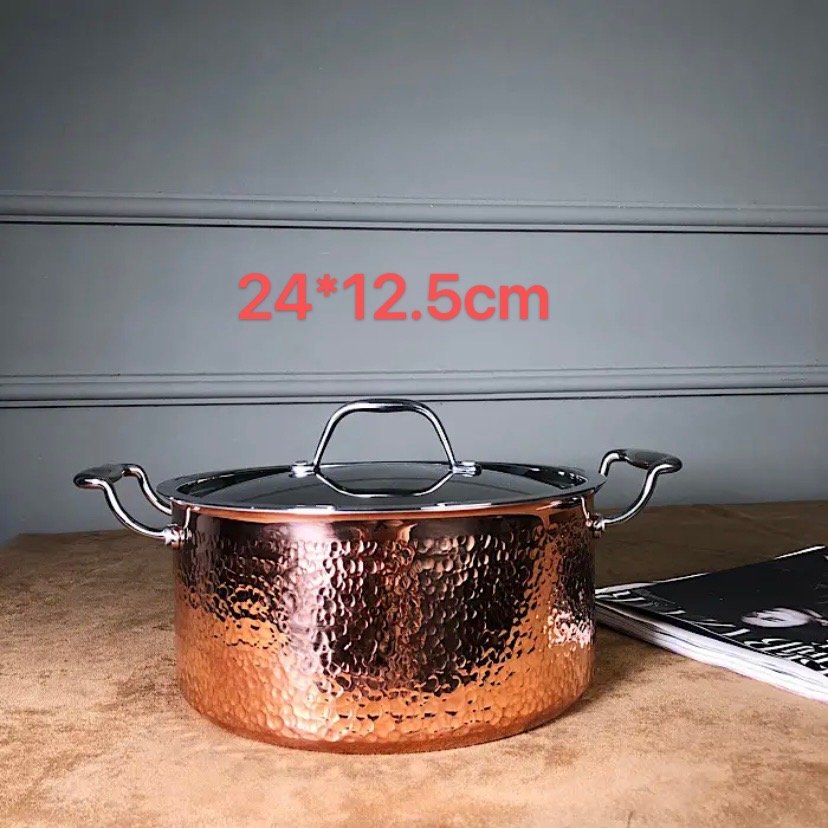 Tri-ply copper cookware Multifunction Kitchenware Set