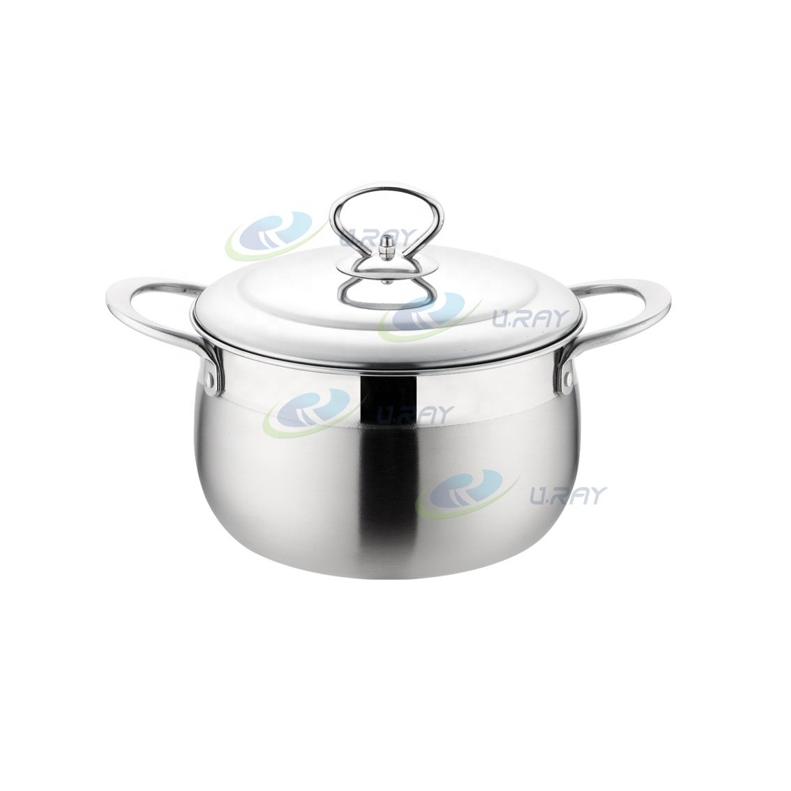 new hot pot 3pcs stainless steel casserole cookware set dish sets housewares casserole cooking pot kitchen cookware sets