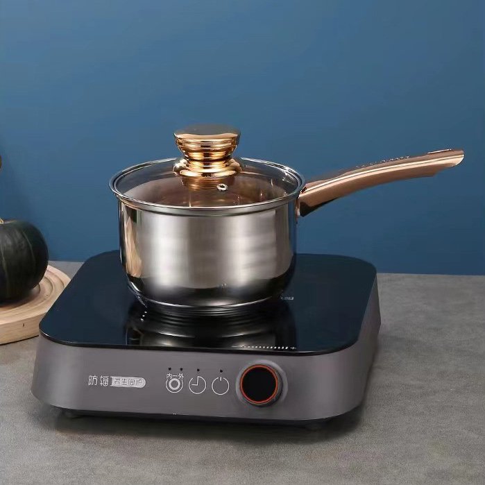 Good Quality Multiple Sizes Stainless Steel Base Non Stick Cooking Pot and Pan Cookware Set Kitchen Cooking Pot Set