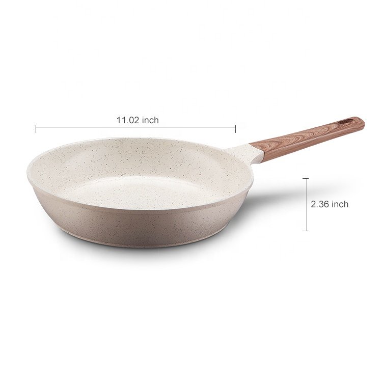 OEM Casting Aluminum Non Stick Coating Pot Fry Pan Cookware Set Ceramic Coating Cooking With Induction Bottom